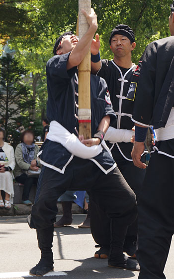 第25回YOSAKOIソーラン祭りより「真和志旗頭実行委員会」