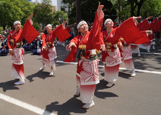 第25回YOSAKOIソーラン祭りより「郷人」