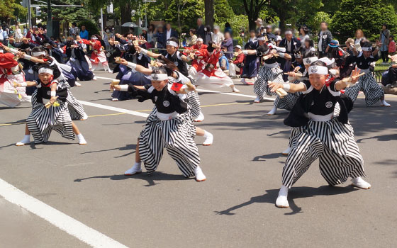 第25回YOSAKOIソーラン祭りより「郷人」