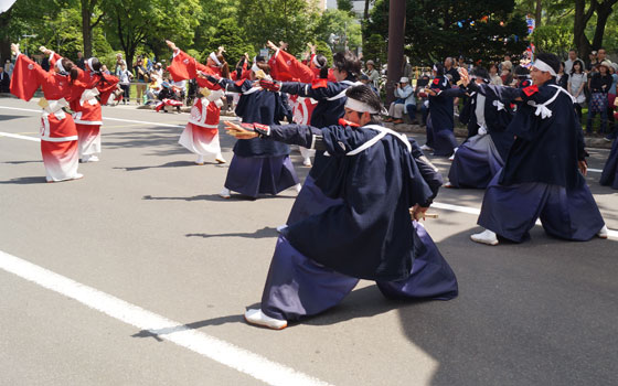 第25回YOSAKOIソーラン祭りより「郷人」