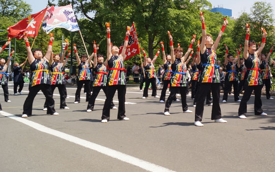 第25回YOSAKOIソーラン祭りより「三石なるこ会」