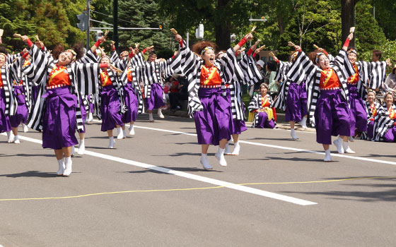 第25回YOSAKOIソーラン祭りより「JCB・夢翔舞」