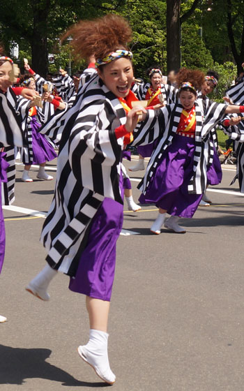 第25回YOSAKOIソーラン祭りより「JCB・夢翔舞」