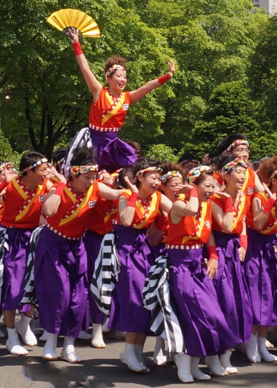 第25回YOSAKOIソーラン祭りより「JCB・夢翔舞」