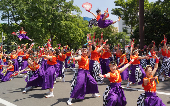 第25回YOSAKOIソーラン祭りより「JCB・夢翔舞」