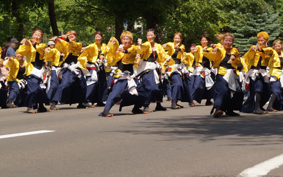 第25回YOSAKOIソーラン祭りより「関東学院大学”誇咲”」