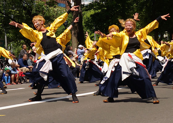 第25回YOSAKOIソーラン祭りより「関東学院大学”誇咲”」