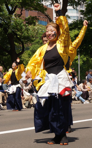 第25回YOSAKOIソーラン祭りより「関東学院大学”誇咲”」