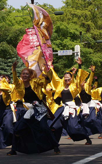 第25回YOSAKOIソーラン祭りより「関東学院大学”誇咲”」