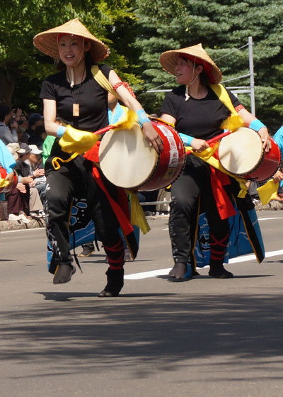 第25回YOSAKOIソーラン祭りより「夢鼓道大地21」