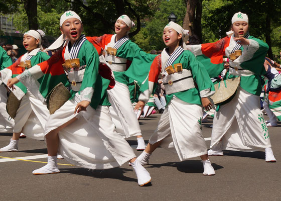 第25回YOSAKOIソーラン祭りより「新琴似天舞龍神」