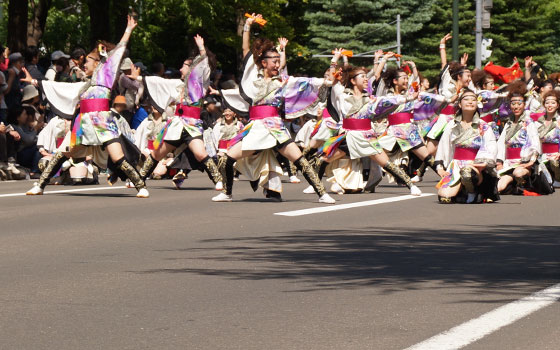 第25回YOSAKOIソーラン祭りより「旭川北の大地」