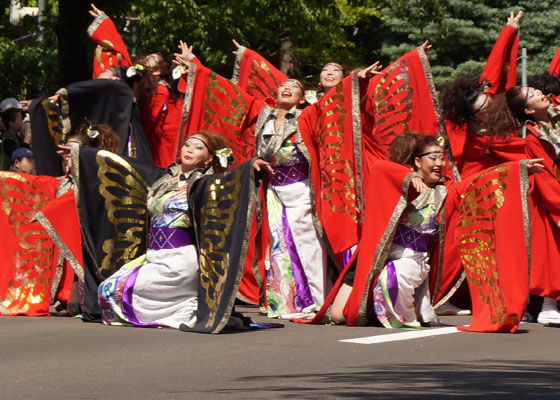 第25回YOSAKOIソーラン祭りより「旭川北の大地」