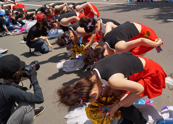 第25回YOSAKOIソーラン祭りより「コンサフリーク〜北海道武蔵女子短期大学〜」