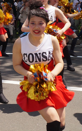 第25回YOSAKOIソーラン祭りより「コンサフリーク〜北海道武蔵女子短期大学〜」