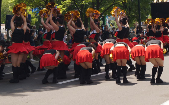 第25回YOSAKOIソーラン祭りより「コンサフリーク〜北海道武蔵女子短期大学〜」