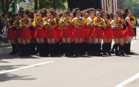 第25回YOSAKOIソーラン祭りより「コンサフリーク〜北海道武蔵女子短期大学〜」