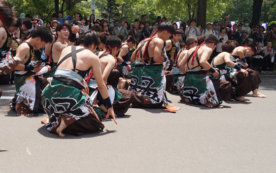 第25回YOSAKOIソーラン祭りより「北海道大学”縁”」