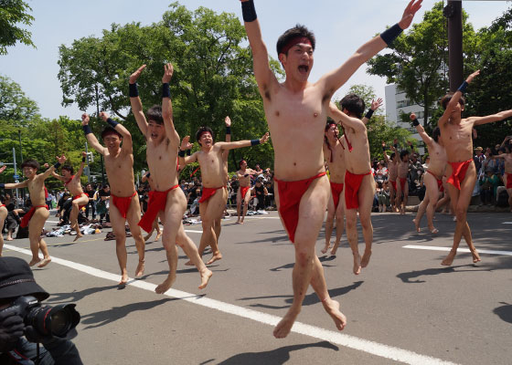 第25回YOSAKOIソーラン祭りより「北海道大学”縁”」