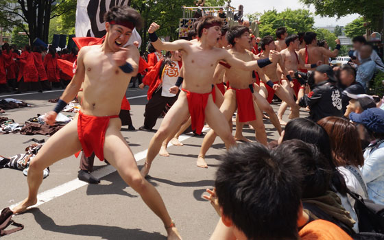 第25回YOSAKOIソーラン祭りより「北海道大学”縁”」