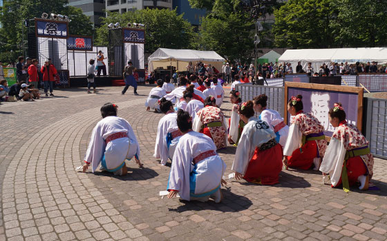 第25回YOSAKOIソーラン祭りより「ワオドリスクエア会場（RHK e・ga・o）」