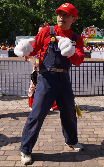 第25回YOSAKOIソーラン祭りより「ワオドリスクエア会場（マリオ）」