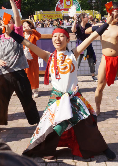 第25回YOSAKOIソーラン祭りより「ワオドリスクエア会場（北海道大学”縁”）」