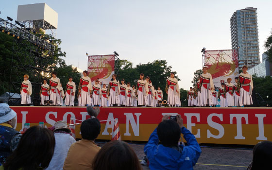 第25回YOSAKOIソーラン祭りより「東海大学 響」