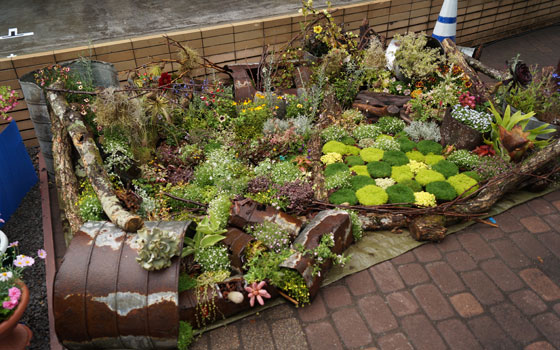 花フェスタ2016札幌より「フラワーディスプレー」