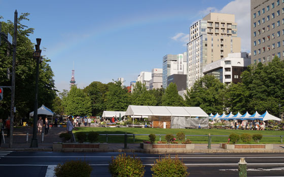 花フェスタ2016札幌より「花市場」