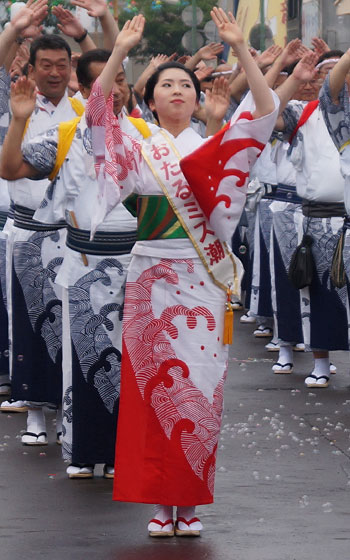 第50回おたる潮まつりより「潮ふれこみ」