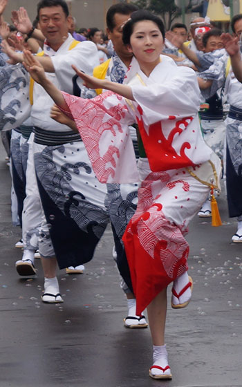 第50回おたる潮まつりより「潮ふれこみ」