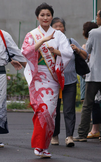 第50回おたる潮まつりより「潮ふれこみ」