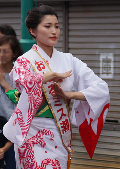 第50回おたる潮まつりより「潮ふれこみ」