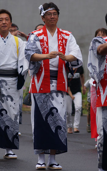 第50回おたる潮まつりより「潮ふれこみ」