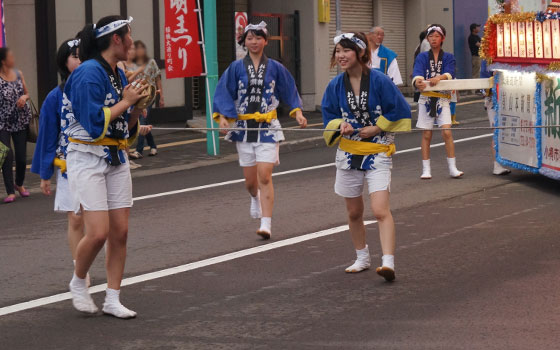 第50回おたる潮まつりより「潮ふれこみ」