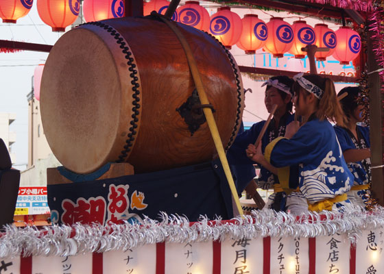 第50回おたる潮まつりより「潮ねりこみ」