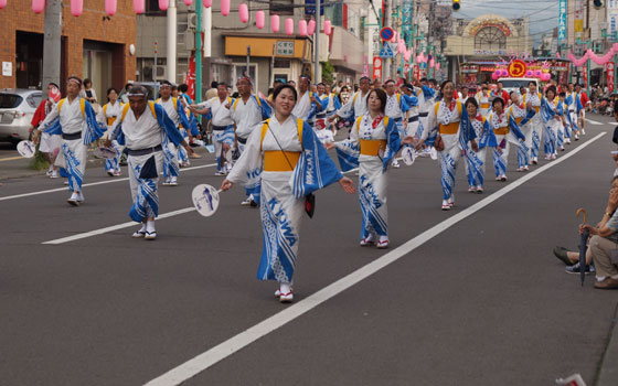 第50回おたる潮まつりより「潮ねりこみ」