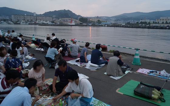 第50回おたる潮まつりより「道新納涼花火大会」