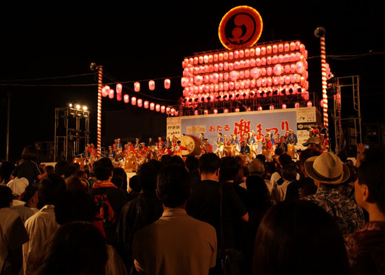 第50回おたる潮まつりより「閉祭式〜さよなら潮音頭」