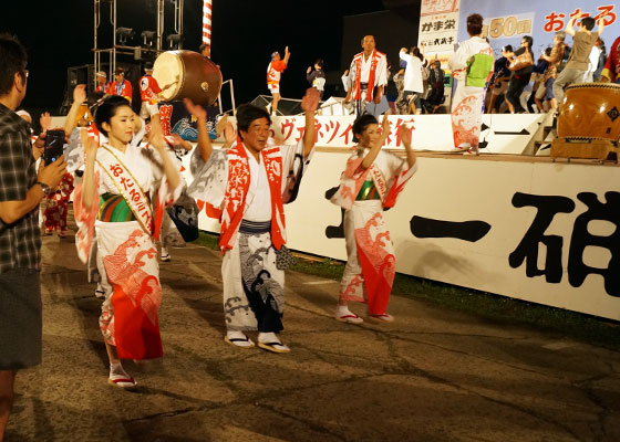 第50回おたる潮まつりより「閉祭式〜さよなら潮音頭」