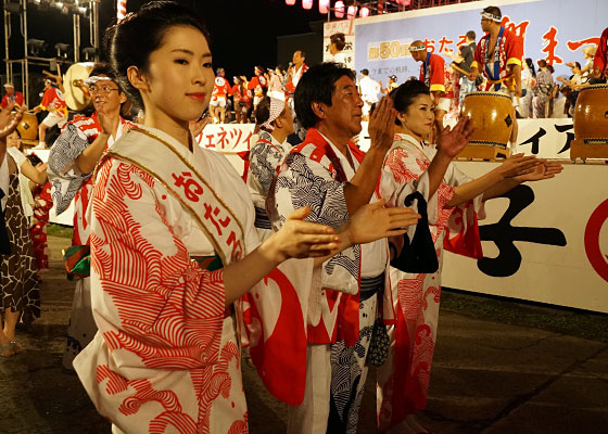 第50回おたる潮まつりより「閉祭式〜さよなら潮音頭」