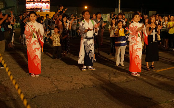 第50回おたる潮まつりより「閉祭式〜さよなら潮音頭」