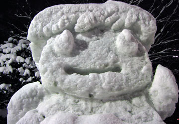第60回さっぽろ雪まつりより「崖の上のポニョ」3 第60回さっぽろ雪まつりより「崖の上のポニョ」3
