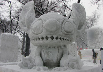 第60回さっぽろ雪まつりより「願いは叶う!!」 第60回さっぽろ雪まつりより「願いは叶う!!」