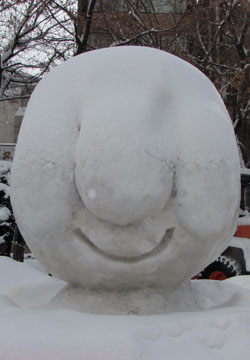 第60回さっぽろ雪まつりより「それいけ! アンパンマン」 第60回さっぽろ雪まつりより「それいけ! アンパンマン」