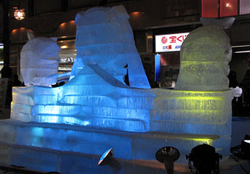 第63回さっぽろ雪まつりより「ボーカロイド氷像」 第63回さっぽろ雪まつりより「ボーカロイド氷像」