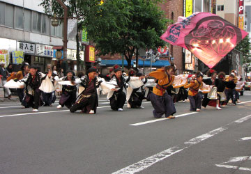 第21回YOSAKOIソーラン祭りより「水戸藩YOSAKOI連」