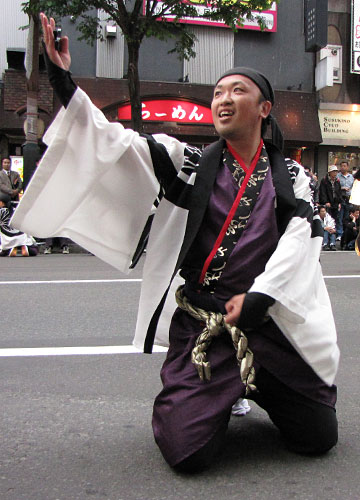 第21回YOSAKOIソーラン祭りより「水戸藩YOSAKOI連」