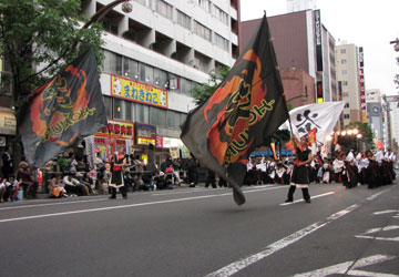 第21回YOSAKOIソーラン祭りより「炎-HOMURA-」